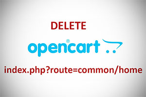 Opencart удалить index.php?route=common/home